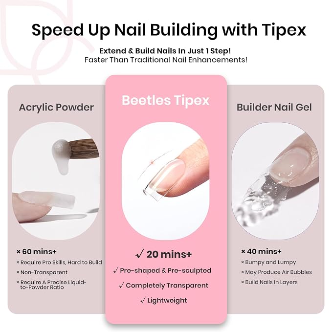 1 - Tipex Nails Only | Short Square | 512