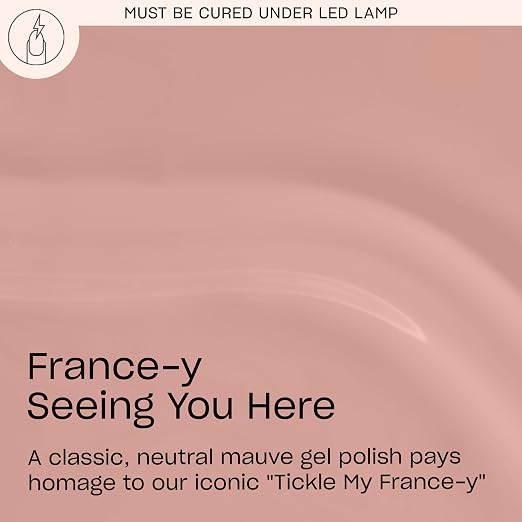 France-y Seeing You Here | Opaque Soft Mauve Brown Crème