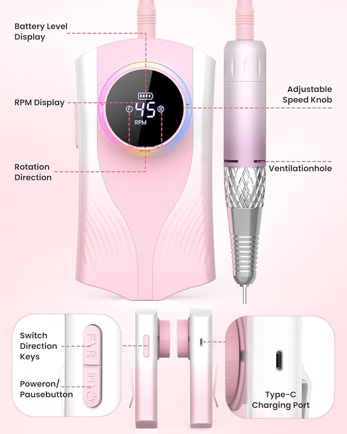 Pink-1800mah