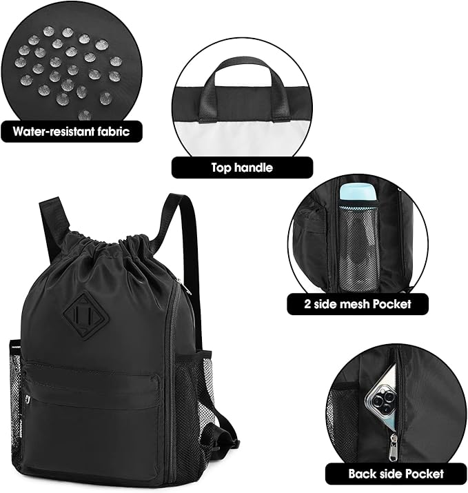 S, Black