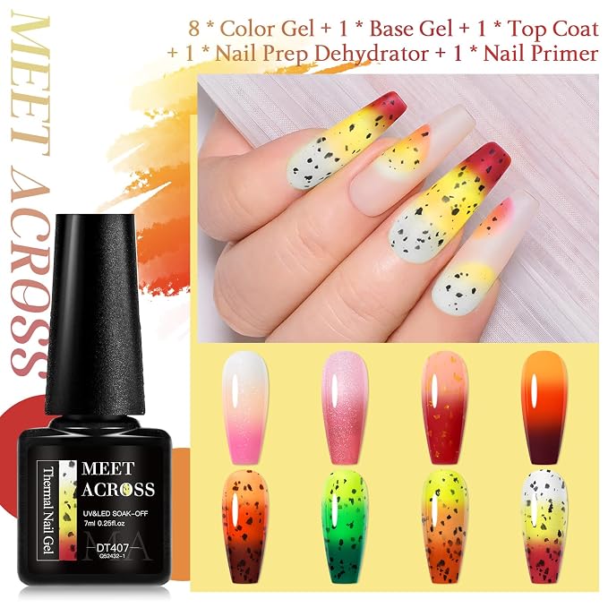 12Pcs 8 Colors Set2