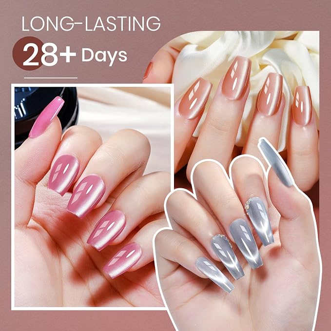 Fall Glassy Cat Eye Gel