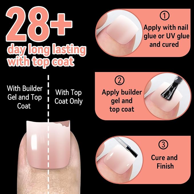 Ombre Nude Pink