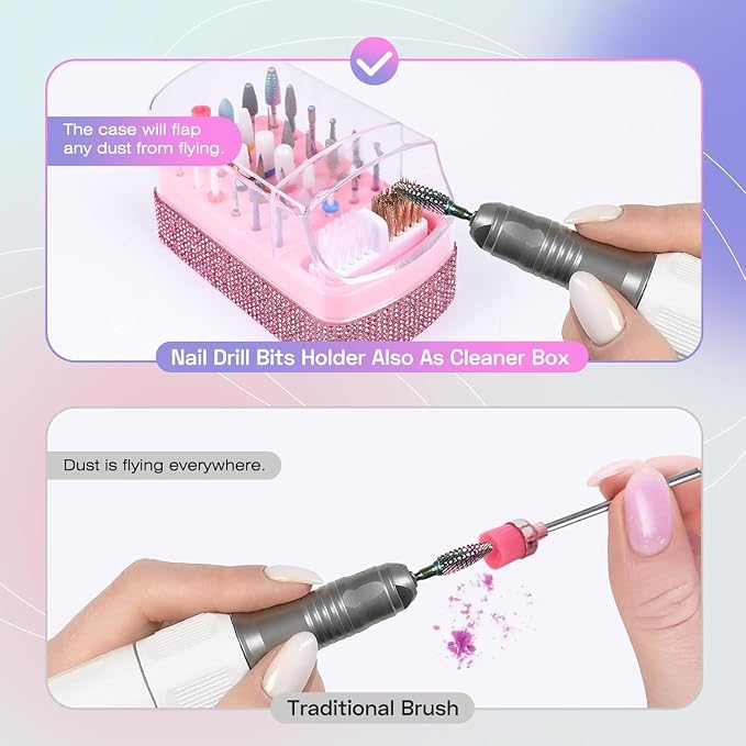 Pink(30Pcs+Pink Case)
