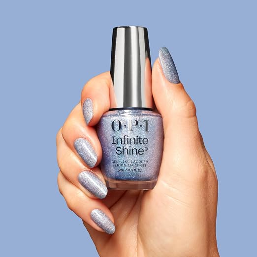 Put the Icy in Spicy | Opaque Soft Cool Holographic Icy Blue Shimmer