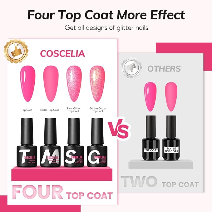 60 Bottles Gel Nail Polish Kit