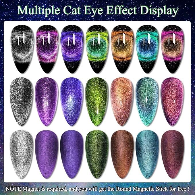 0-0-8 Colors Cat Eye
