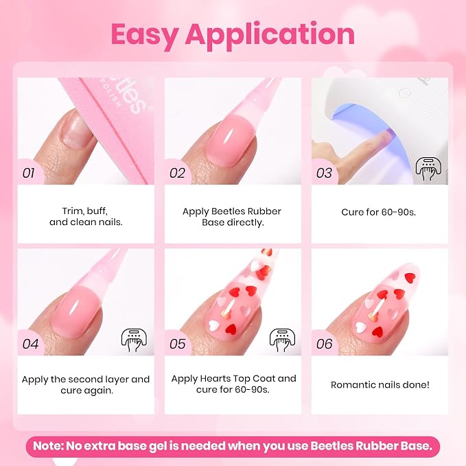 Pink Peach Nude Heart
