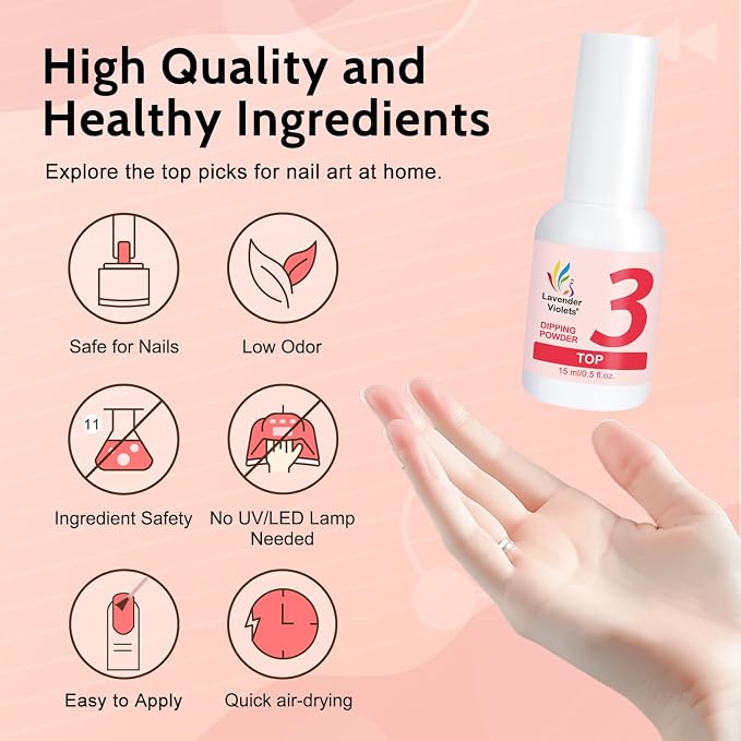 Dip Powder Liquid Set - Clear