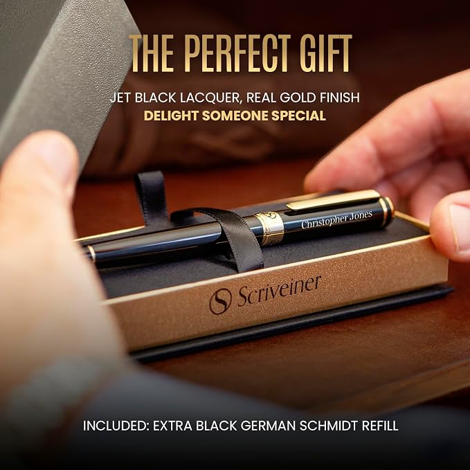 Black with Gold (Personalized)