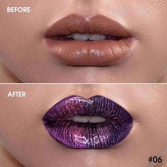 Purple to brown
