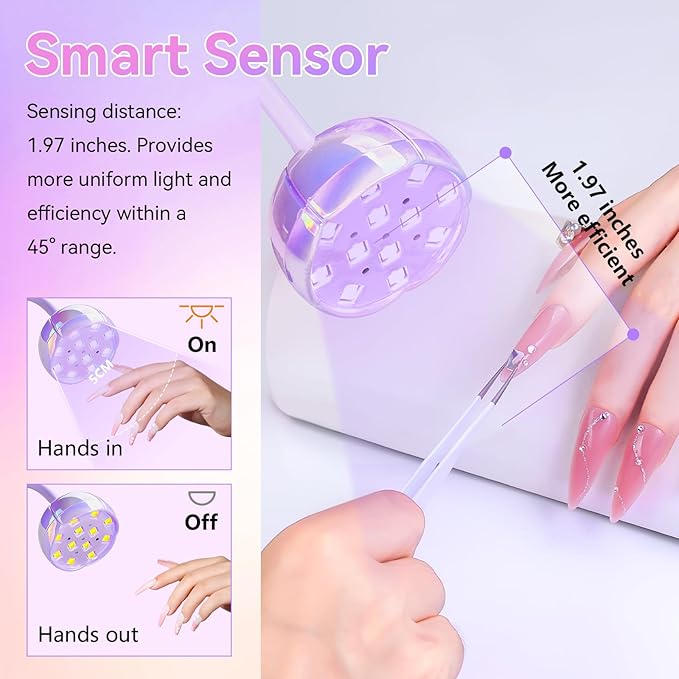 A04-nail lamp-Glazed Purple