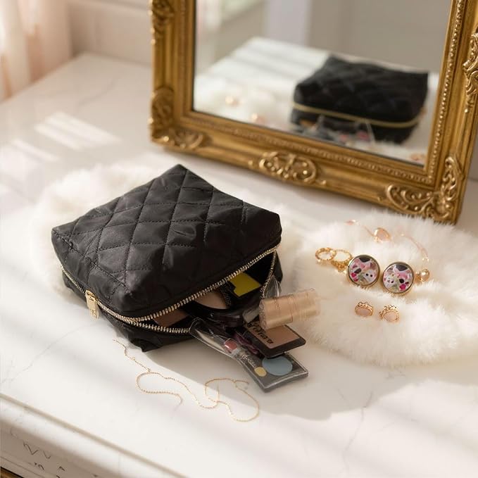 Quilted Black Hearts