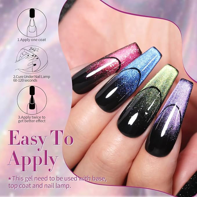 9D Holo Magnetic Gel