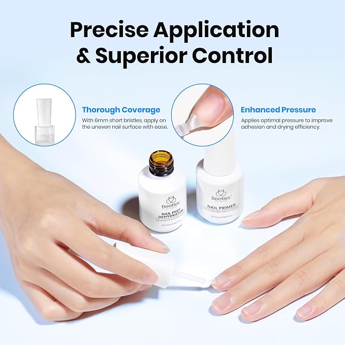 Base & Top Coat with Nail Dehydrator & Primer