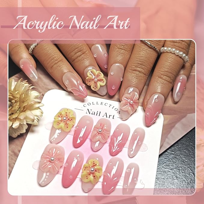 3D Floral Blush