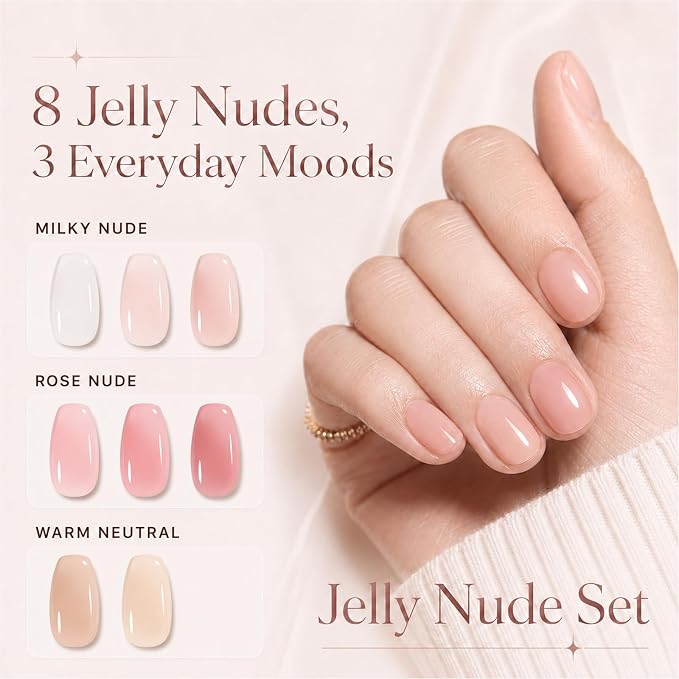0-0-8Color Classic Jelly Nude