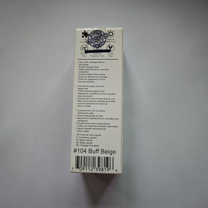 2 Pack Buff Beige #104