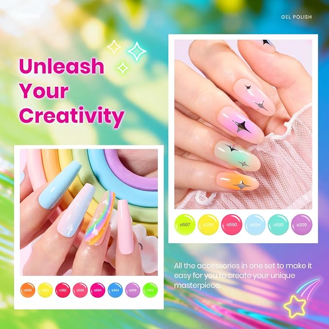 Blue,Green,Pastel,Pink,Rainbow,Red