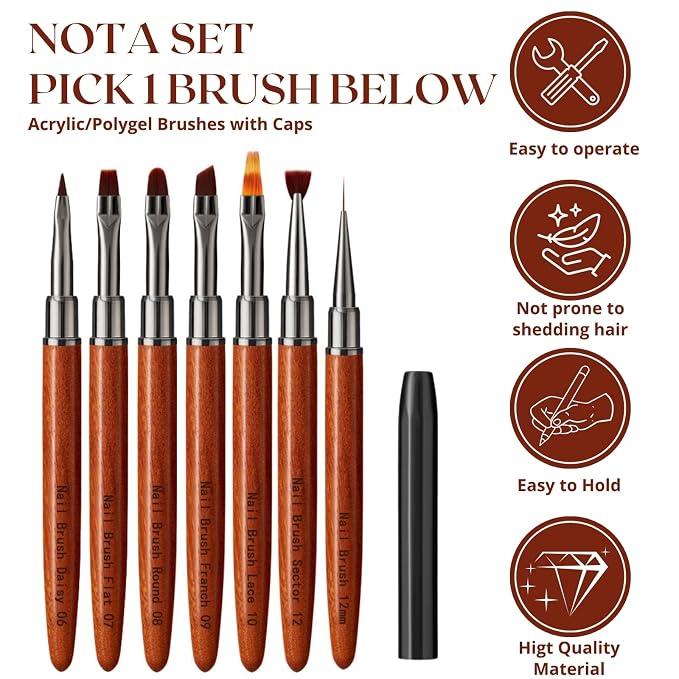 Lace Acrylic Brush