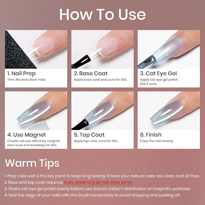 Fall Glassy Cat Eye Gel