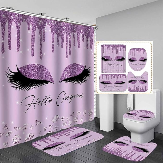 Purple Glitter
