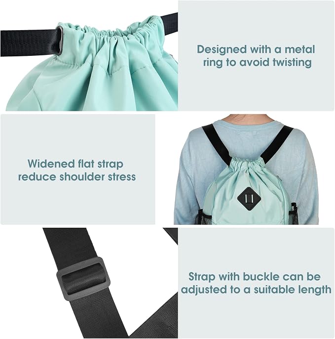 S, Mint Green