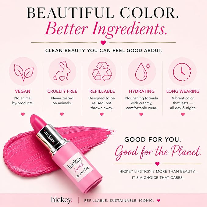Hot Pink, Nude, Light Pink, Coral