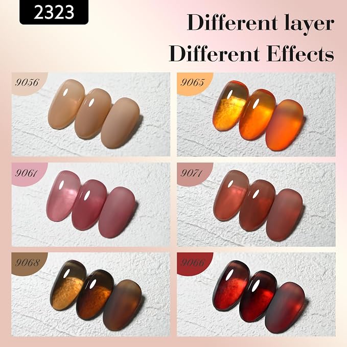 Brown Jelly Fall Set
