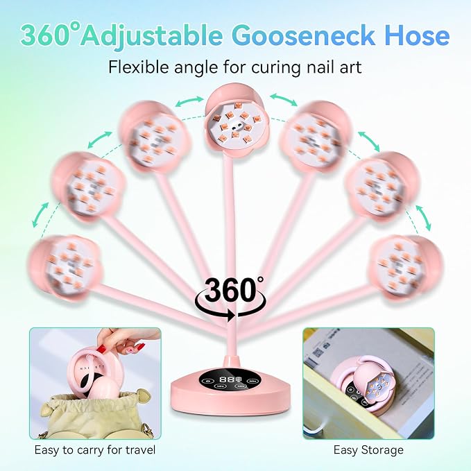 A02-nail lamp-Pink