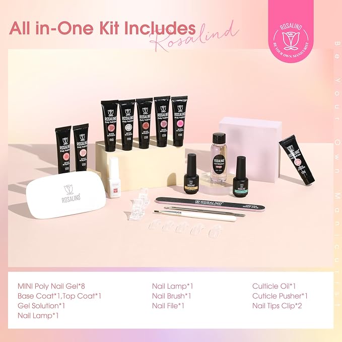 8 Colors Nude Poly Kit 03