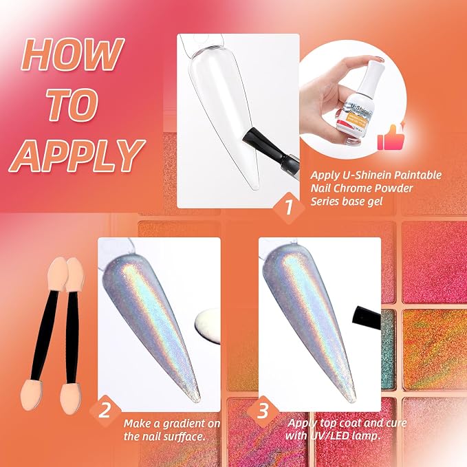 Chrome Nail Powder1