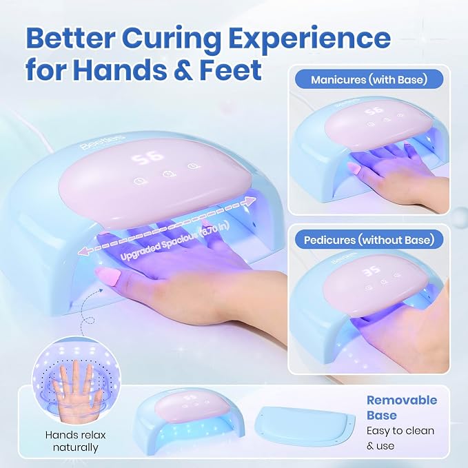 Z-UV Nail Lamp for Hands & Feet Candy Blue