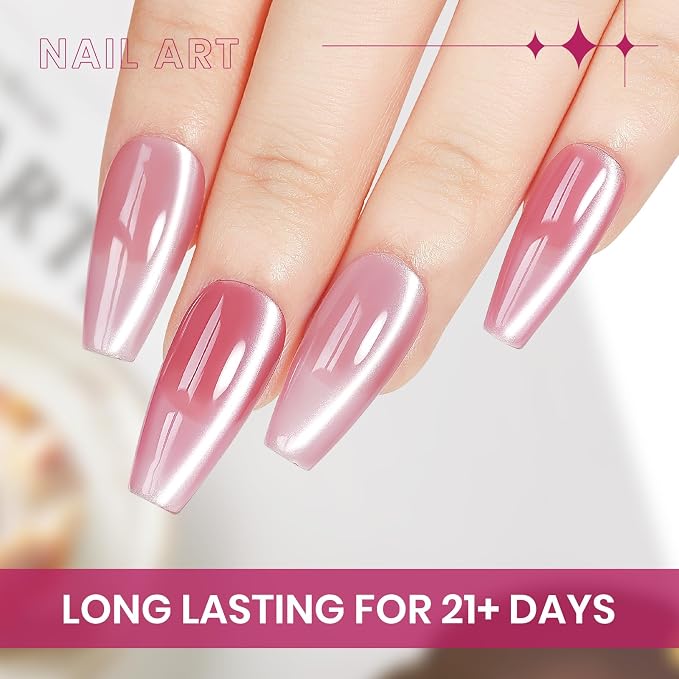 12pcs Nude Cat Eye Gel