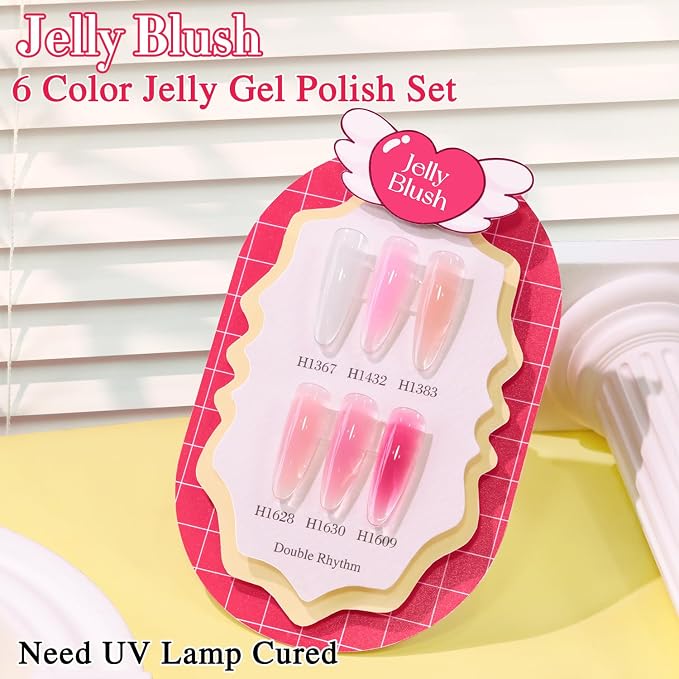 Jelly White Nude Pink