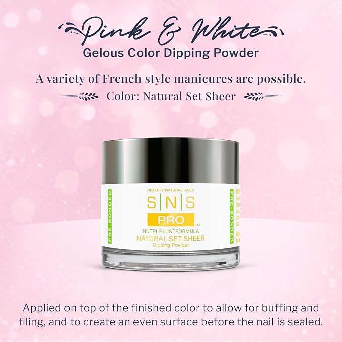 Natural Set Sheer Dip Powder
