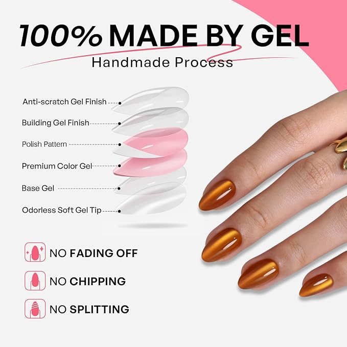 1B-Orange Cat Eye