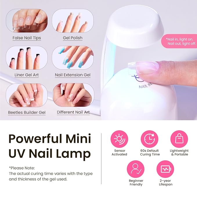 2 - Tipex Nails Kit | Short Square | 224