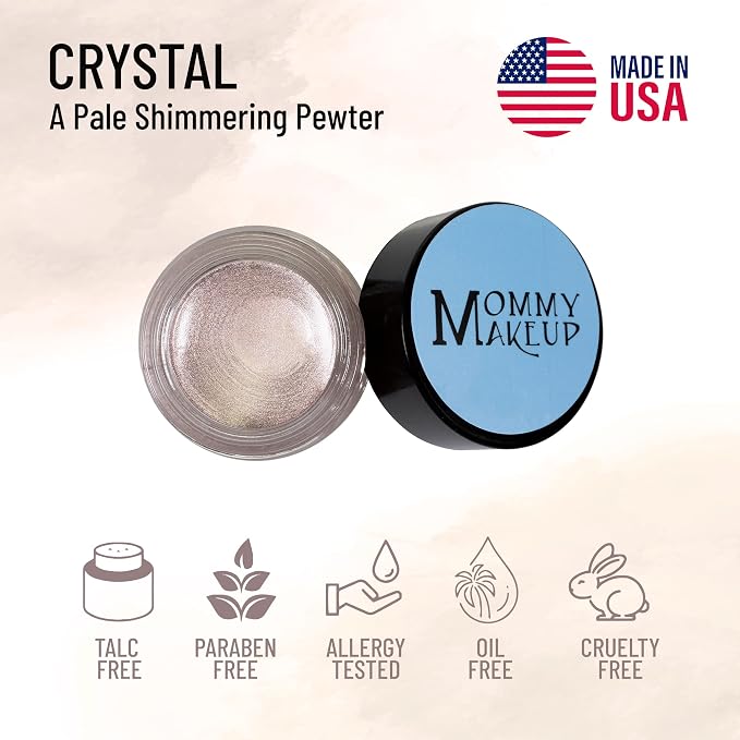 Crystal - A pale shimmering pewter