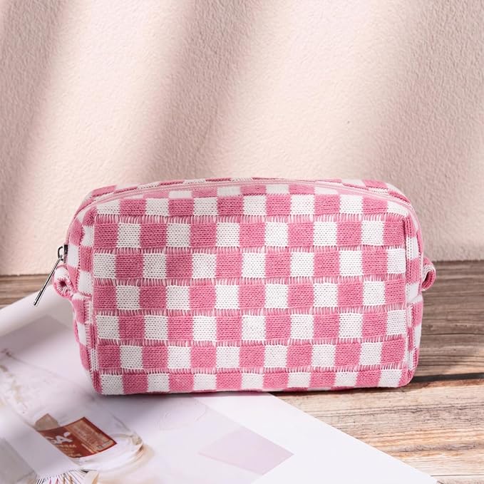 Pink checkered