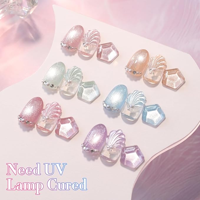 Nude Pink Purple Blue