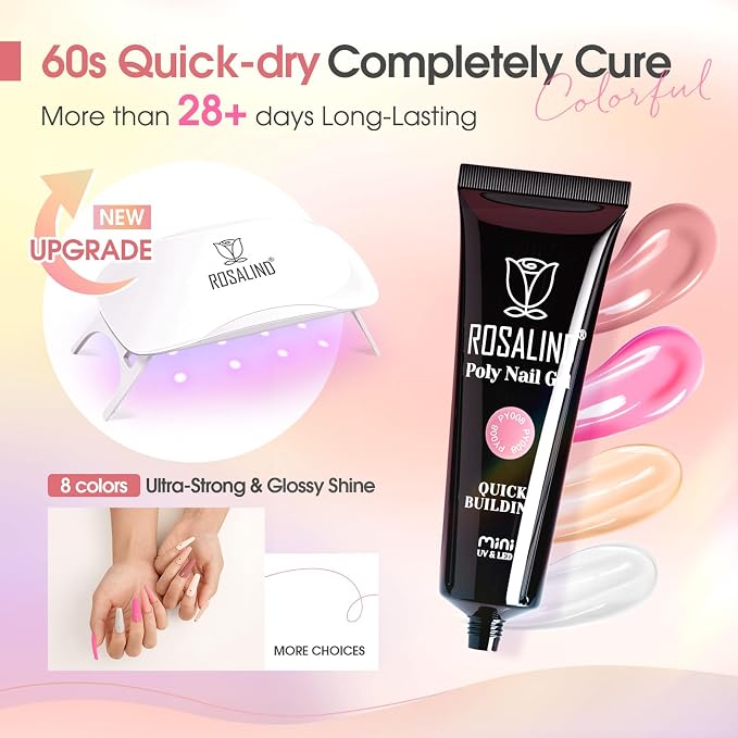 8 Colors Nude Poly Kit 03