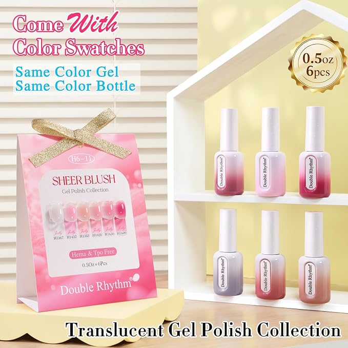 Jelly White Nude Pink