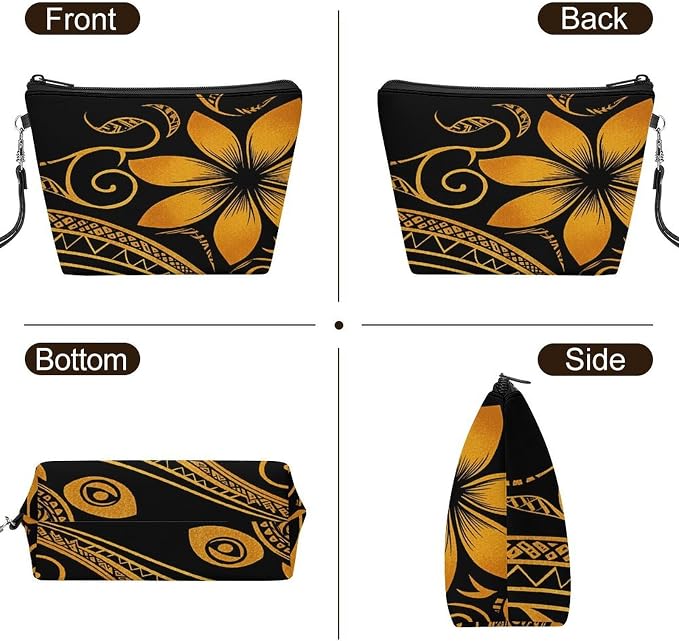 Gold Floral Tribal Pattern Design