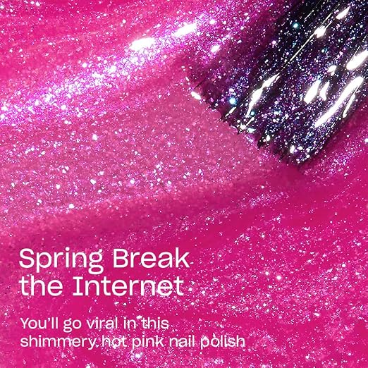 Spring Break the Internet | Sheer Bright Pink Shimmer