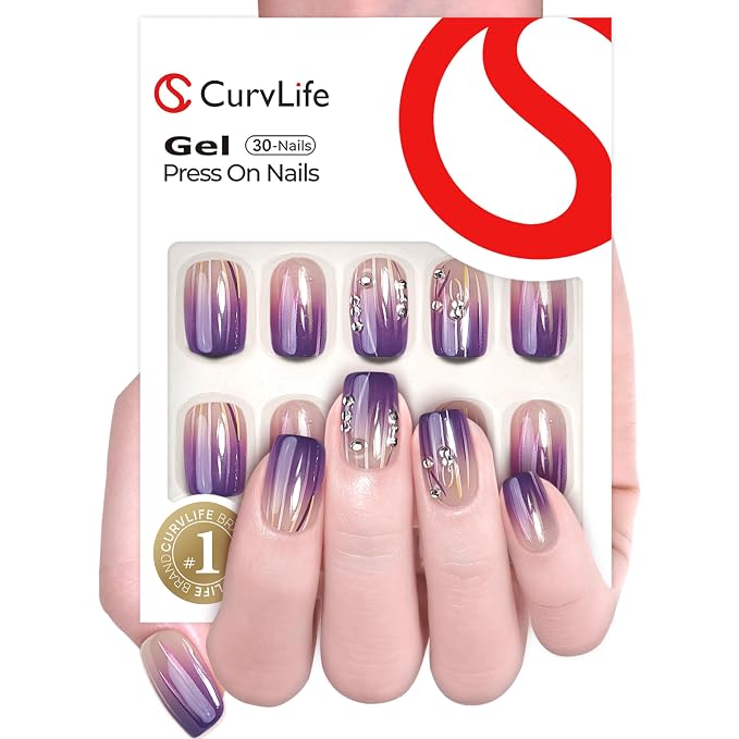 gradient purple lines