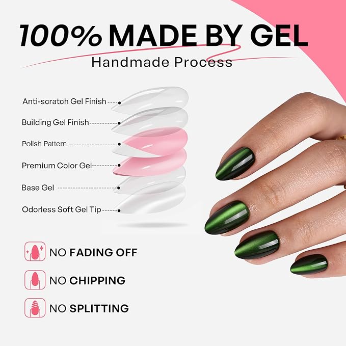 1B-Green Cat Eye