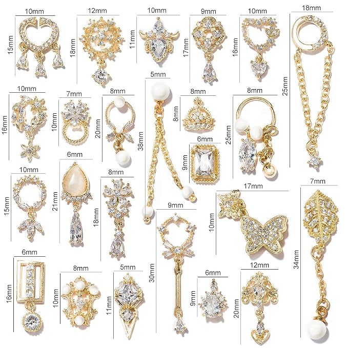 24PCS Classic Style, Gold