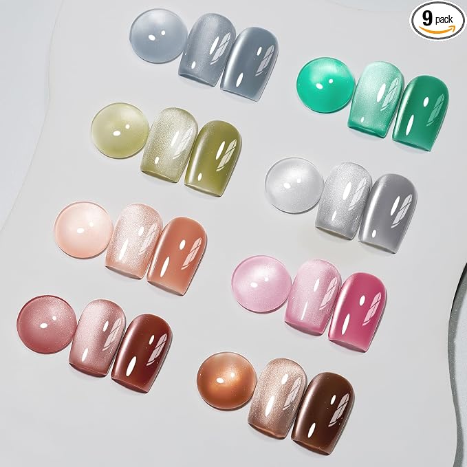 Fall Glassy Cat Eye Gel