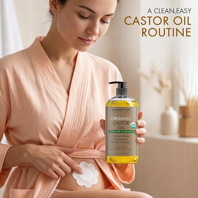 Castor Oil with Patches